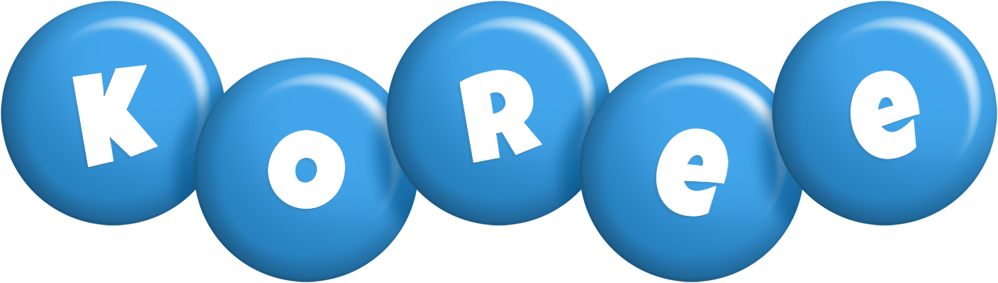 Koree candy-blue logo