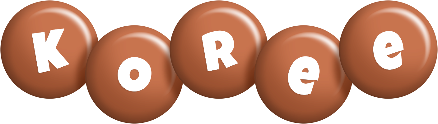 Koree candy-brown logo
