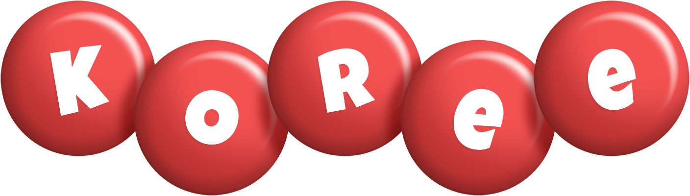Koree candy-red logo