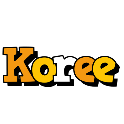 Koree cartoon logo