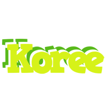 Koree citrus logo