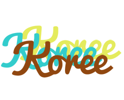 Koree cupcake logo