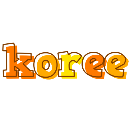 Koree desert logo