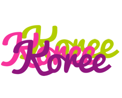 Koree flowers logo