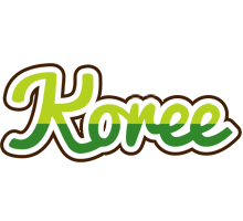 Koree golfing logo