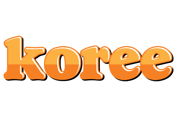 Koree orange logo