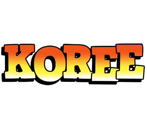 Koree sunset logo