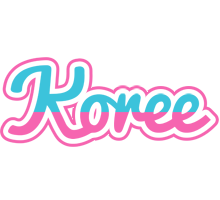 Koree woman logo