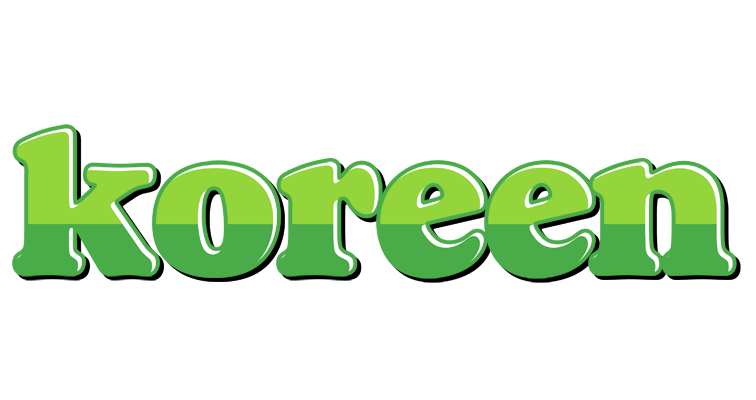Koreen apple logo