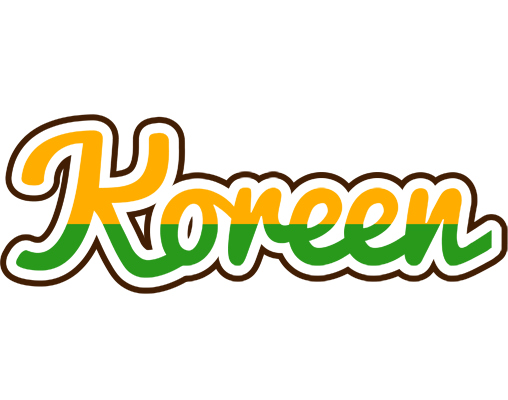 Koreen banana logo