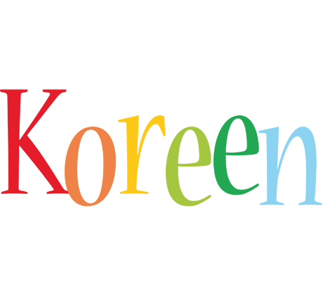 Koreen birthday logo