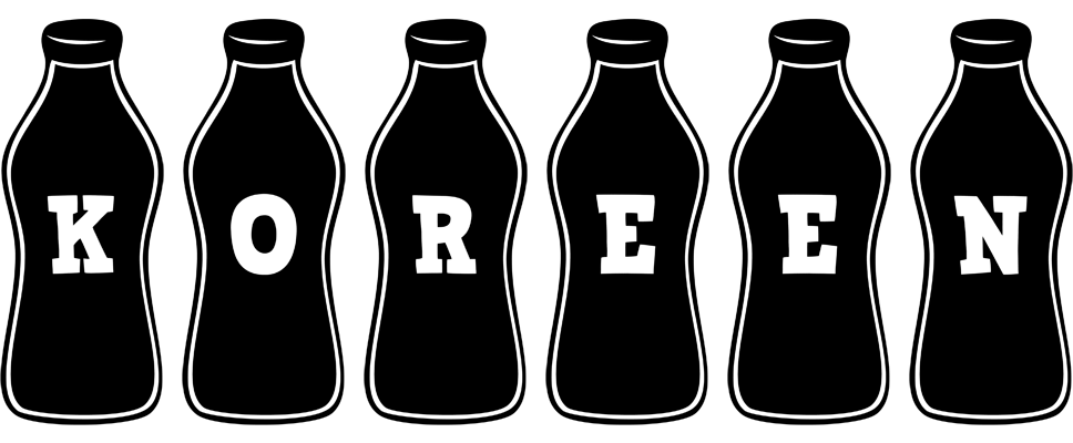 Koreen bottle logo