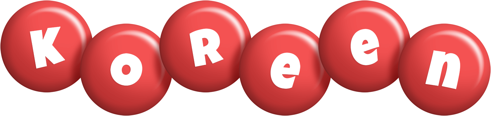 Koreen candy-red logo