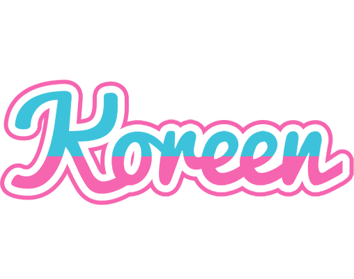 Koreen woman logo