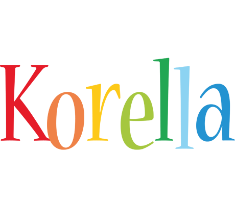 Korella birthday logo