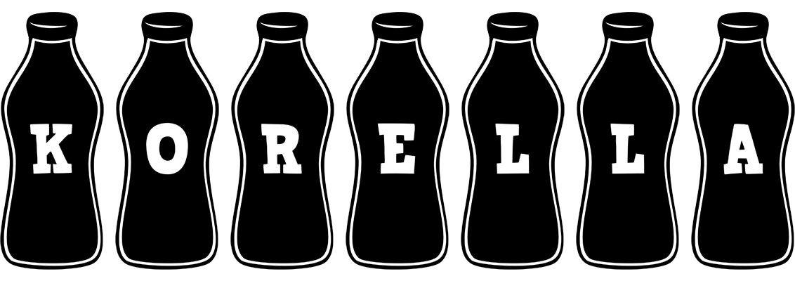 Korella bottle logo