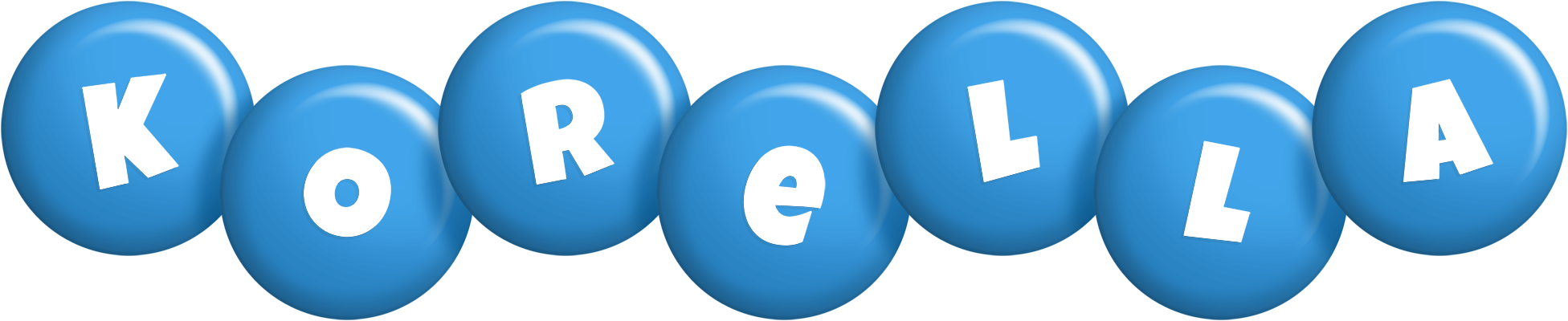 Korella candy-blue logo
