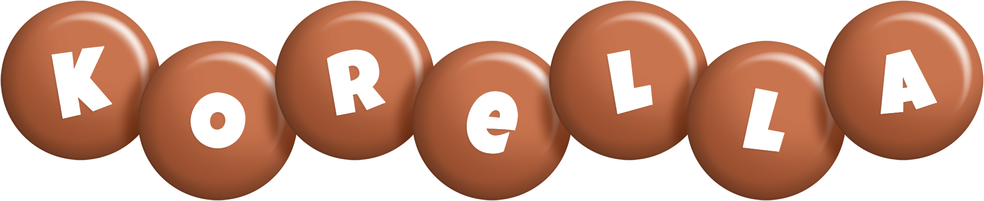 Korella candy-brown logo
