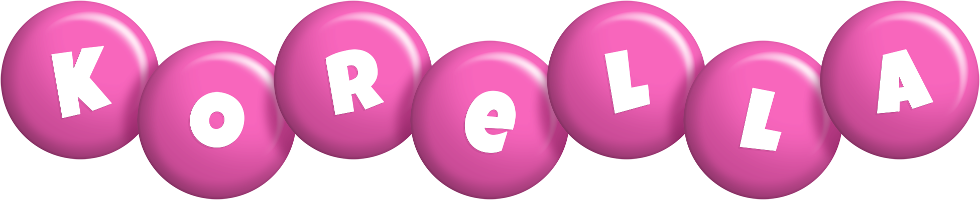 Korella candy-pink logo
