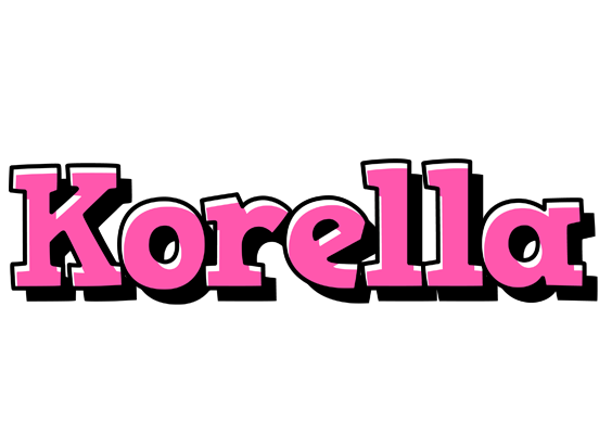 Korella girlish logo