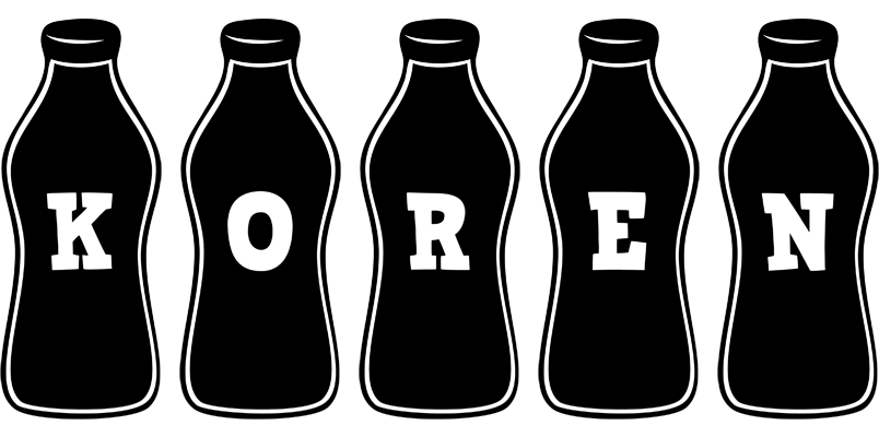 Koren bottle logo