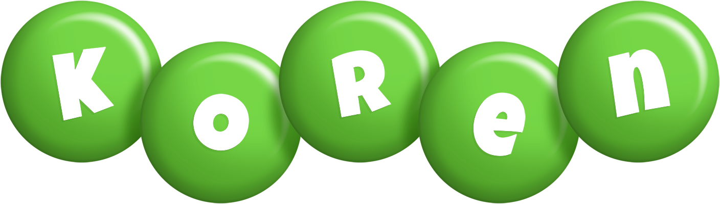 Koren candy-green logo