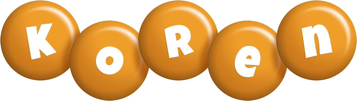 Koren candy-orange logo