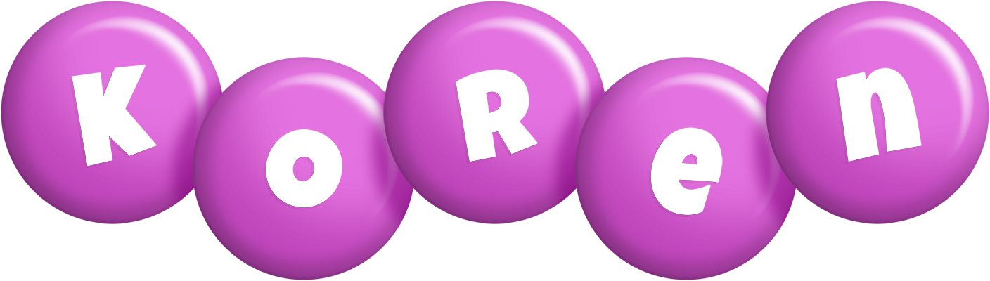 Koren candy-purple logo