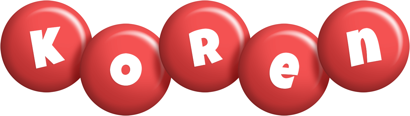 Koren candy-red logo