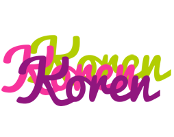 Koren flowers logo