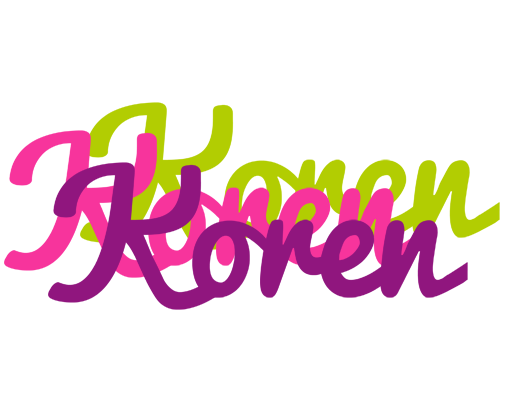 Koren flowers logo