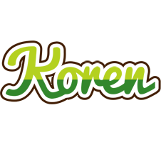 Koren golfing logo