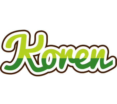 Koren golfing logo