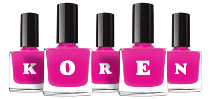 Koren nails logo