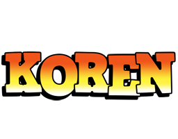 Koren sunset logo