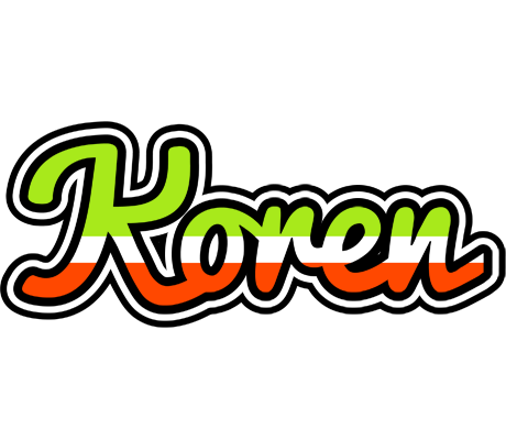 Koren superfun logo