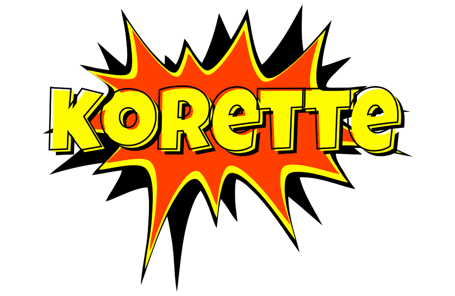 Korette bazinga logo