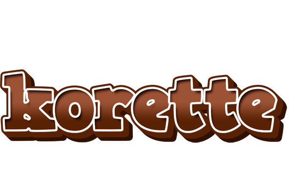 Korette brownie logo