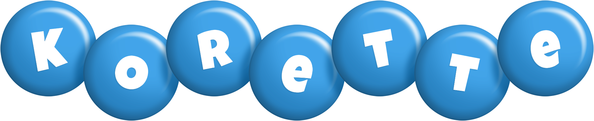 Korette candy-blue logo