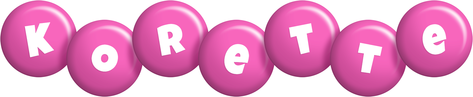 Korette candy-pink logo
