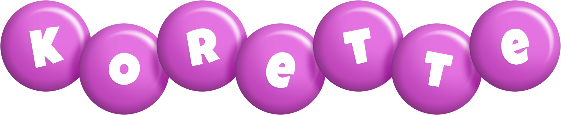 Korette candy-purple logo