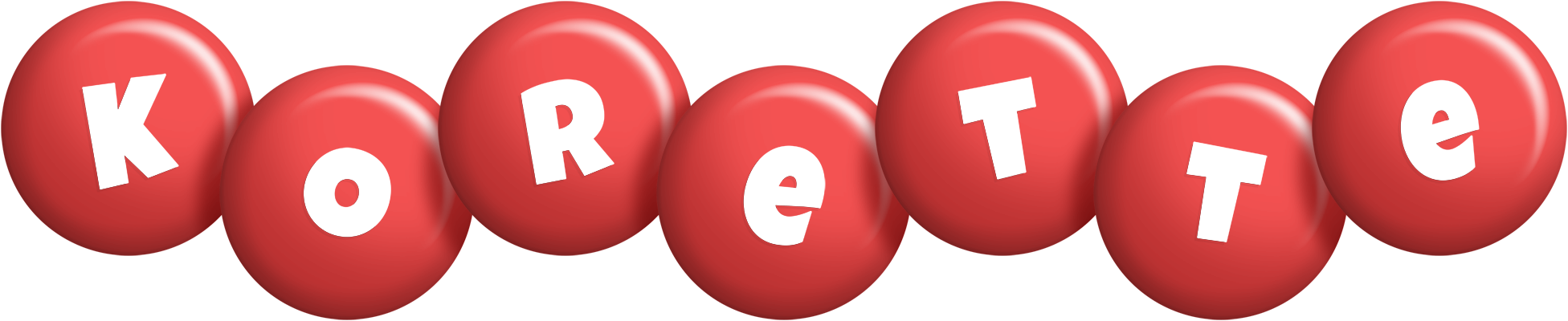 Korette candy-red logo