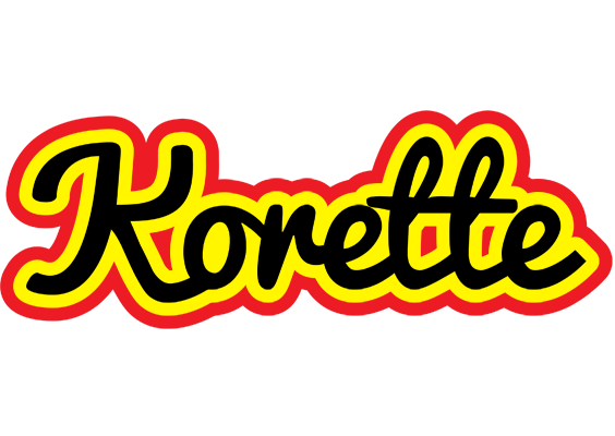 Korette flaming logo
