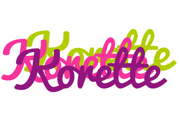 Korette flowers logo
