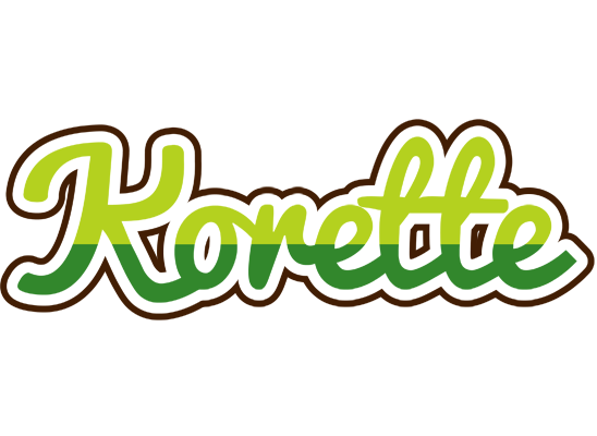 Korette golfing logo