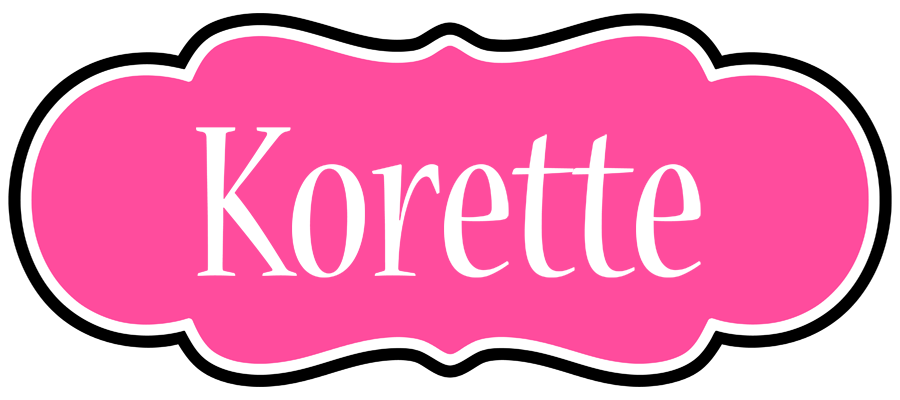 Korette invitation logo