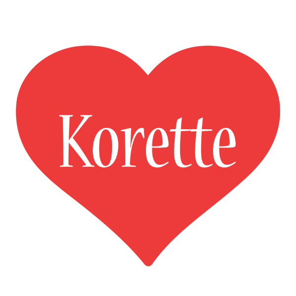 Korette love logo