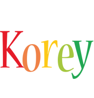 Korey birthday logo