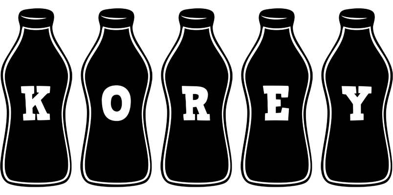 Korey bottle logo