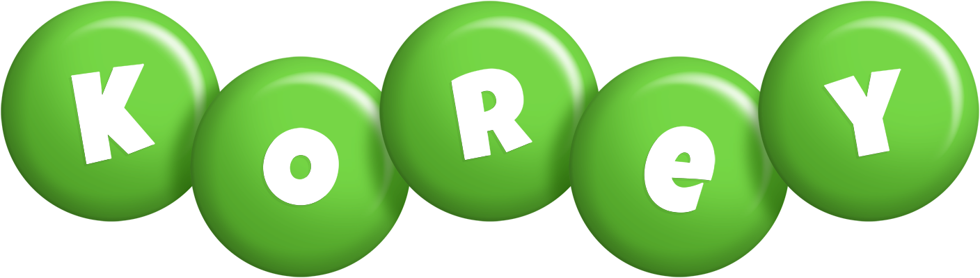 Korey candy-green logo